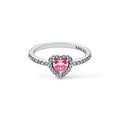 Bague Cœur Rose