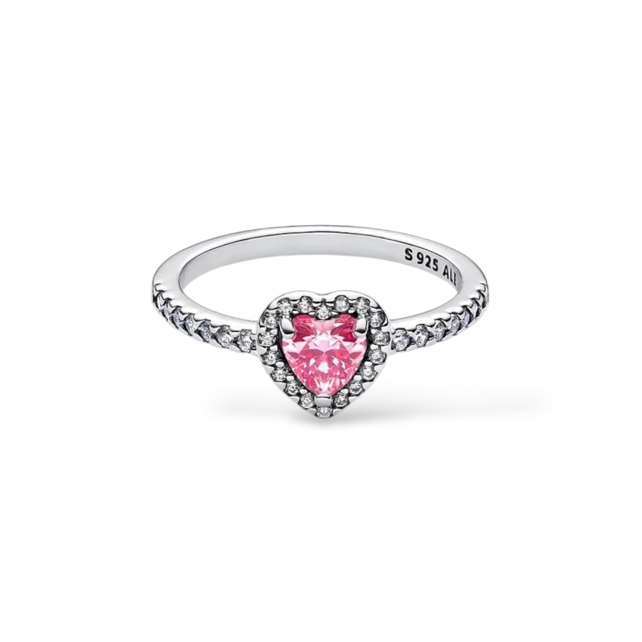 Bague Cœur Rose