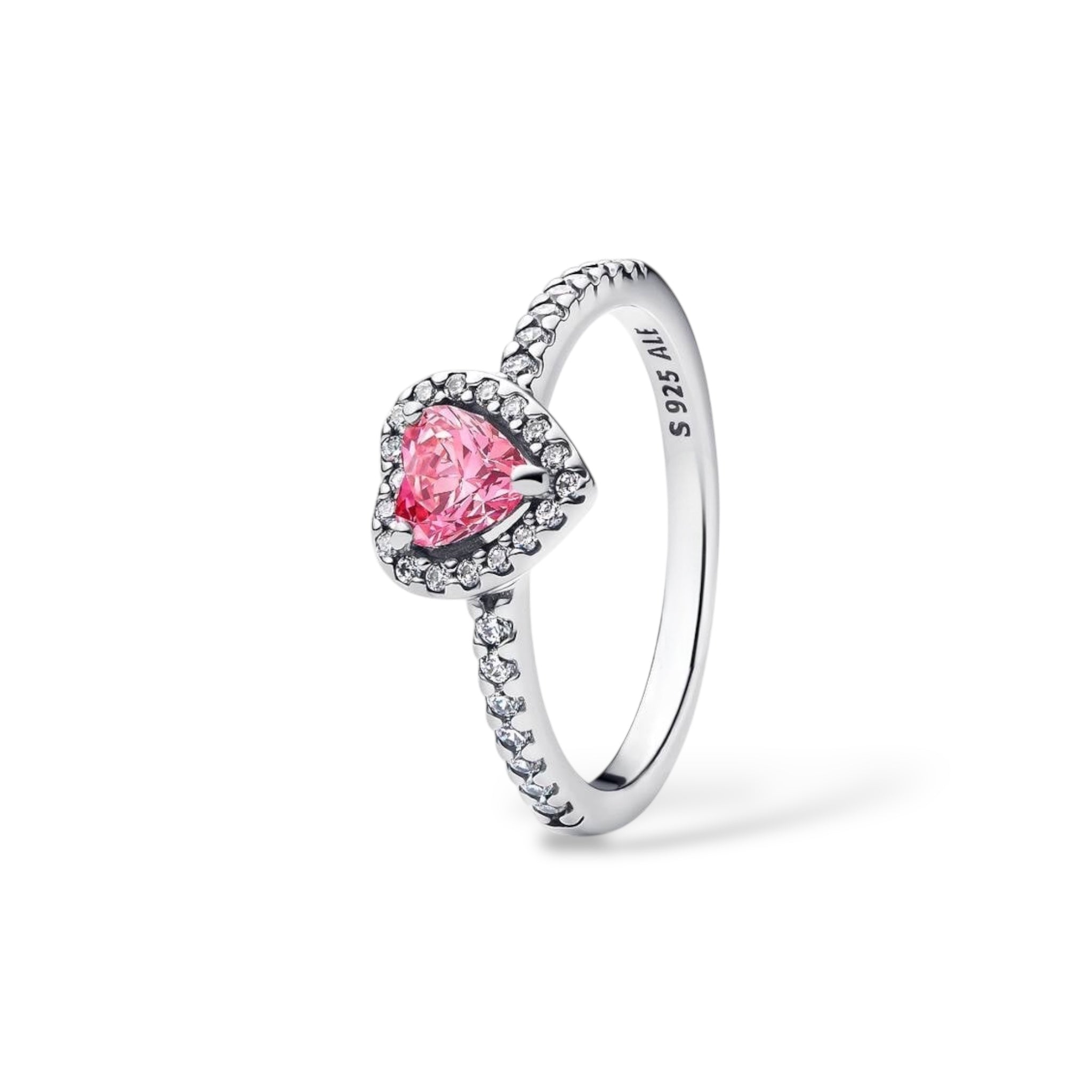 Bague Cœur Rose